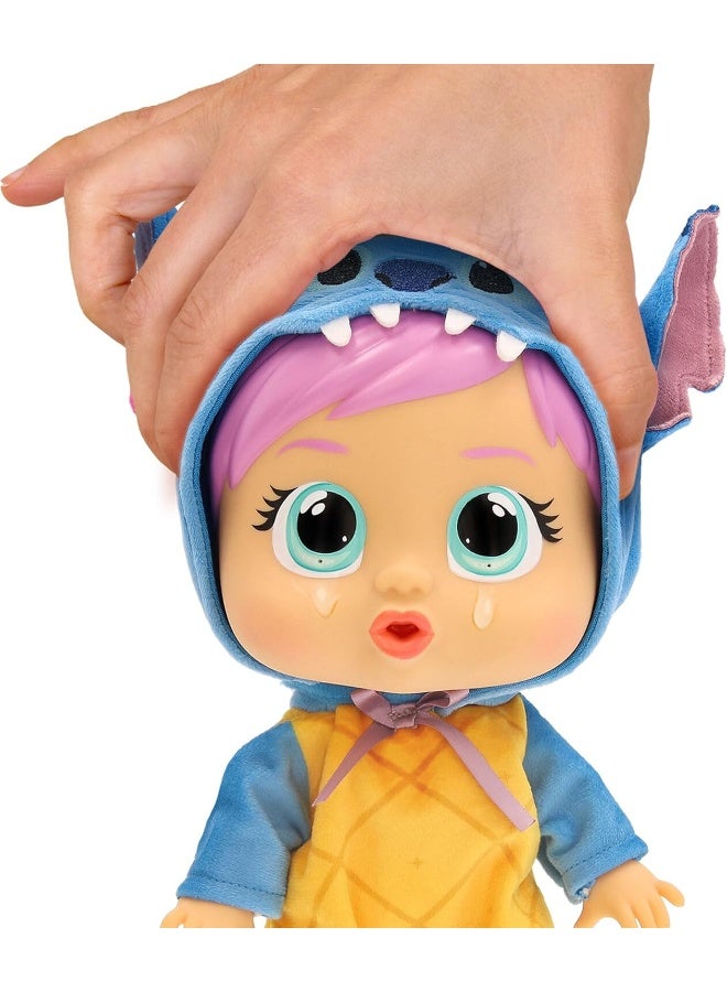 Cry Babies Loving Care Disney Stitch-Themed Baby Doll | Collectible Soft Doll | Nurturing and Imaginative Play | Sensory Development | Gift for Toddler & Kids - Image 5